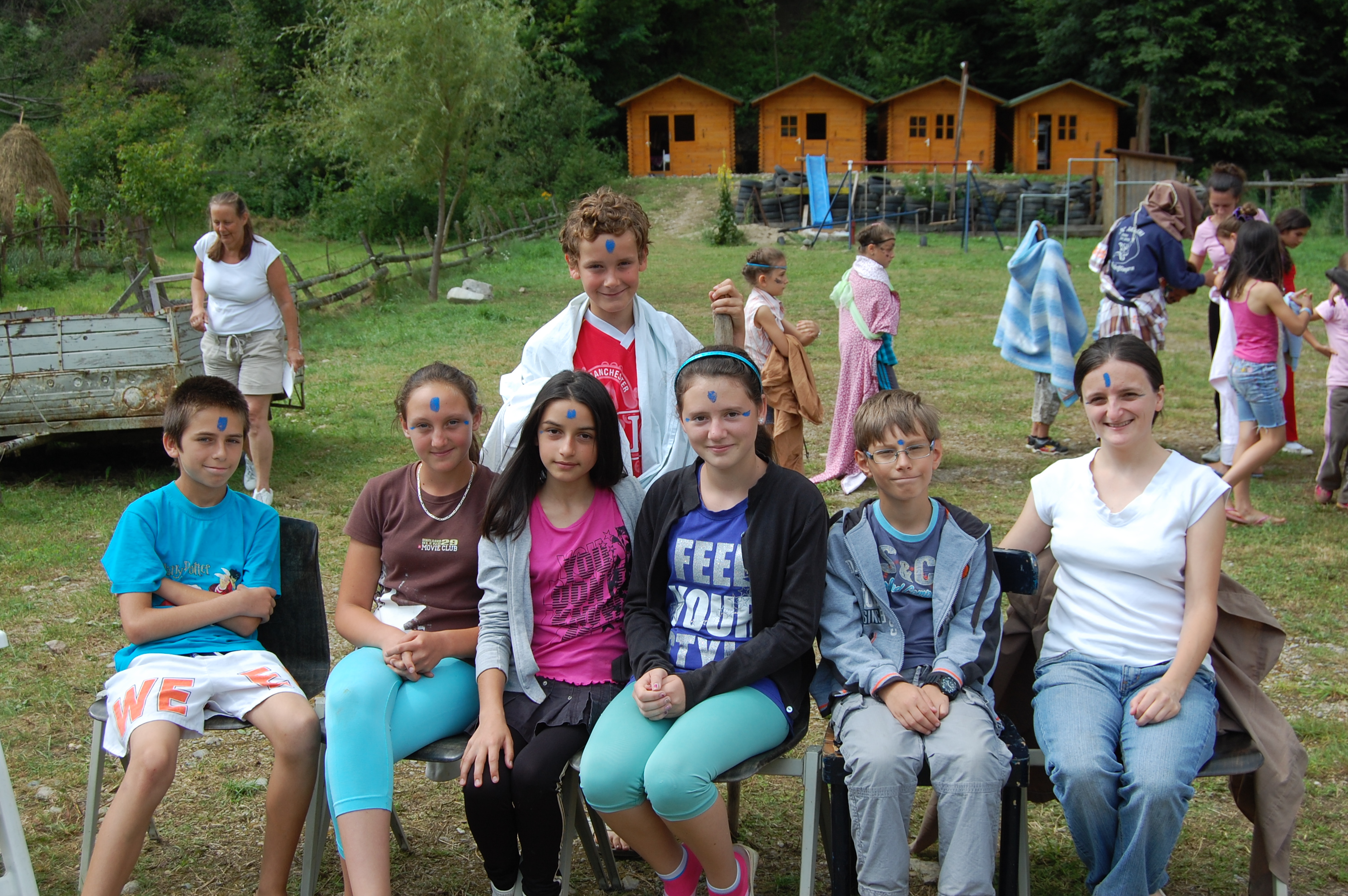 Kinderen genieten van het zomerkamp